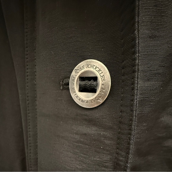 Moose Knuckle Winter Jacket Black Women’s Medium - Picture 2 of 13